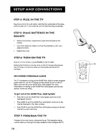 Предварительный просмотр 12 страницы RCA F19265 User Manual