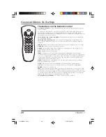 Предварительный просмотр 22 страницы RCA F19426 User Manual