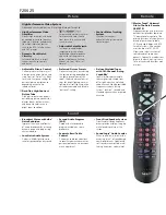 Предварительный просмотр 2 страницы RCA F20625 Brochure & Specs