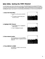 Preview for 11 page of RCA F20635 Owner'S Manual