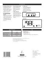 Предварительный просмотр 4 страницы RCA F20648 Brochure & Specs