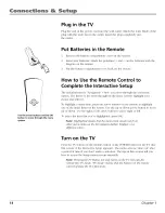 Preview for 16 page of RCA F20648TX51M9 User Manual