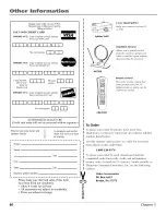 Preview for 62 page of RCA F20648TX51M9 User Manual