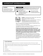 Предварительный просмотр 2 страницы RCA F25305TX1AX User Manual