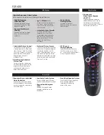 Предварительный просмотр 2 страницы RCA F25433 Brochure & Specs