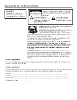 Preview for 2 page of RCA F25441 User Manual