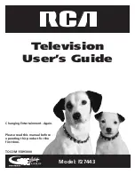 RCA F27443 User Manual preview