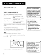 Preview for 6 page of RCA F27664YX1AX User Manual