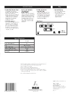 Предварительный просмотр 4 страницы RCA F27667 Brochure & Specs