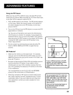 Предварительный просмотр 61 страницы RCA F27679BCFE1AC User Manual