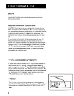 Preview for 6 page of RCA F27680GY User Manual