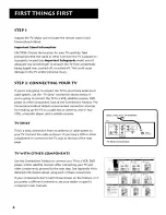 Предварительный просмотр 6 страницы RCA F27683GYFE1AK2 User Manual