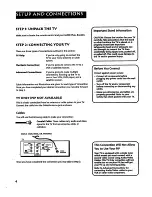 Preview for 6 page of RCA F27690 User Manual