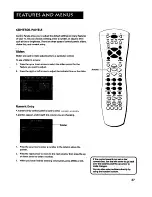 Preview for 29 page of RCA F27690 User Manual