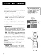 Preview for 58 page of RCA F27695BCFE1AK3 Setup & Features Manual