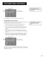 Preview for 69 page of RCA F27695BCFE1AK3 Setup & Features Manual