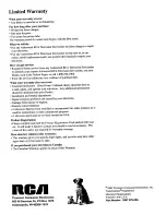 Предварительный просмотр 44 страницы RCA F27700 Owner'S Manual