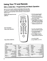 Preview for 14 page of RCA F31633 User Manual