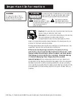 Предварительный просмотр 2 страницы RCA F31665 User Manual