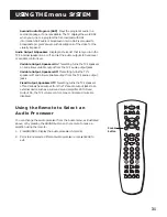 Предварительный просмотр 33 страницы RCA F31665 User Manual