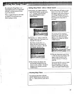 Preview for 19 page of RCA F31700 User Manual