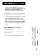 Preview for 33 page of RCA F32705YX1CL2 User Manual