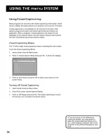 Preview for 36 page of RCA F32705YX1CL2 User Manual