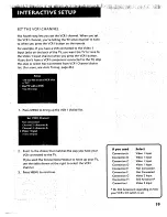 Preview for 21 page of RCA F32730 Owner'S Manual