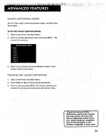 Preview for 53 page of RCA F32730 Owner'S Manual