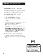 Предварительный просмотр 62 страницы RCA F35674 User Manual