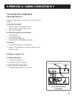 Предварительный просмотр 73 страницы RCA F35674 User Manual