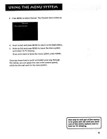 Preview for 11 page of RCA F35760 Owner'S Manual