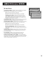 Preview for 35 page of RCA F36665 User Manual