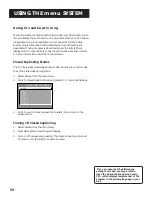 Preview for 36 page of RCA F36665 User Manual