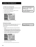 Preview for 62 page of RCA F38310 - 38" 16:9 HDTV User Manual