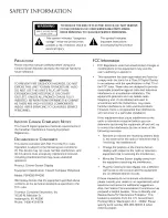 Preview for 2 page of RCA FP4200 User Manual