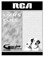 Предварительный просмотр 1 страницы RCA G27669YX1AX User Manual