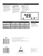 Preview for 4 page of RCA G32665 Brochure & Specs