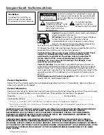 Preview for 2 page of RCA G32710 User Manual