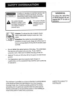 Preview for 2 page of RCA G32750 Owner'S Manual