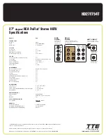 Предварительный просмотр 2 страницы RCA HD27F754T Specifications