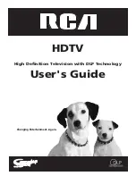 RCA HD50LPW42 User Manual предпросмотр