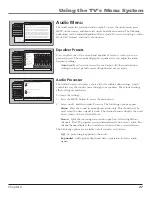 Предварительный просмотр 49 страницы RCA HD52W55 User Manual