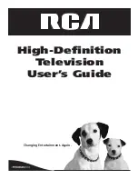 RCA HD52W58 User Manual preview