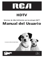 RCA HD61LPW42 - 61" Widescreen DLP HDTV Manual Del Usuario preview