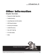 Preview for 65 page of RCA HD61LPW62 User Manual