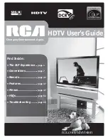 RCA HDLP50 User Manual preview