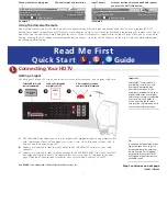 Preview for 1 page of RCA HDTV Quick Start Manual