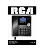 RCA IP120 Manual preview