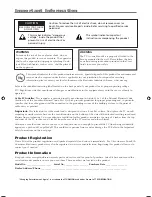 Preview for 2 page of RCA L19WD20 - 19" LCD TV User Manual